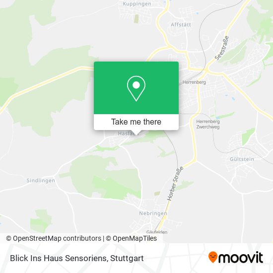 Blick Ins Haus Sensoriens map