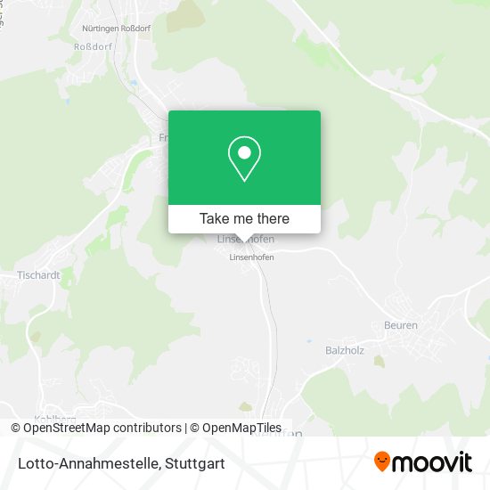 Lotto-Annahmestelle map