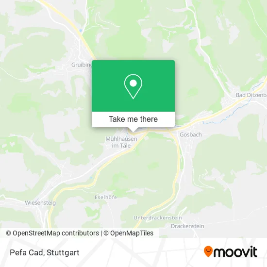 Карта Pefa Cad