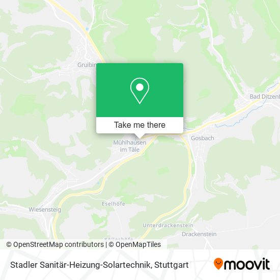 Stadler Sanitär-Heizung-Solartechnik map