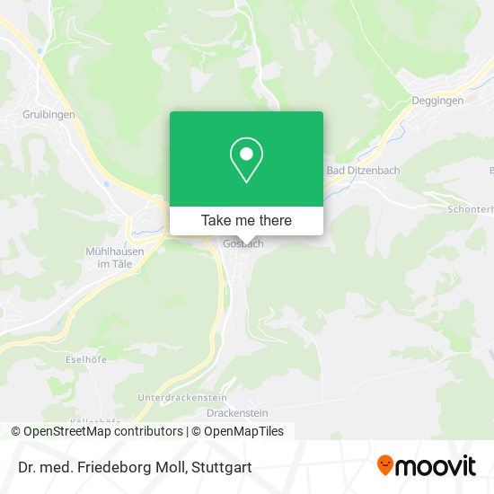 Dr. med. Friedeborg Moll map