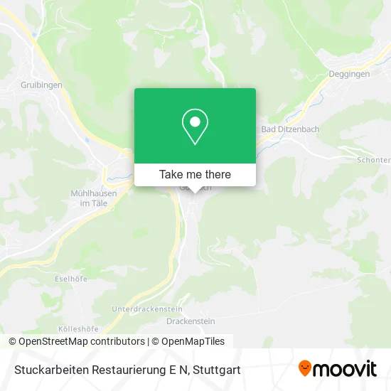 Карта Stuckarbeiten Restaurierung E N