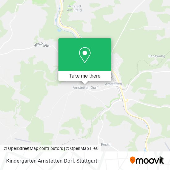 Карта Kindergarten Amstetten-Dorf