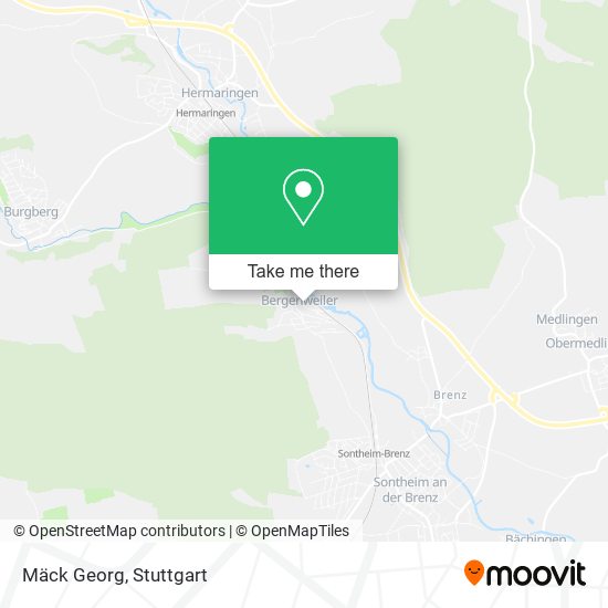 Карта Mäck Georg