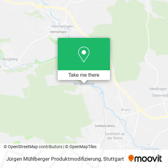 Карта Jürgen Mühlberger Produktmodifizierung