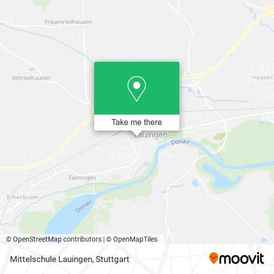 Карта Mittelschule Lauingen