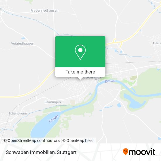 Schwaben Immobilien map