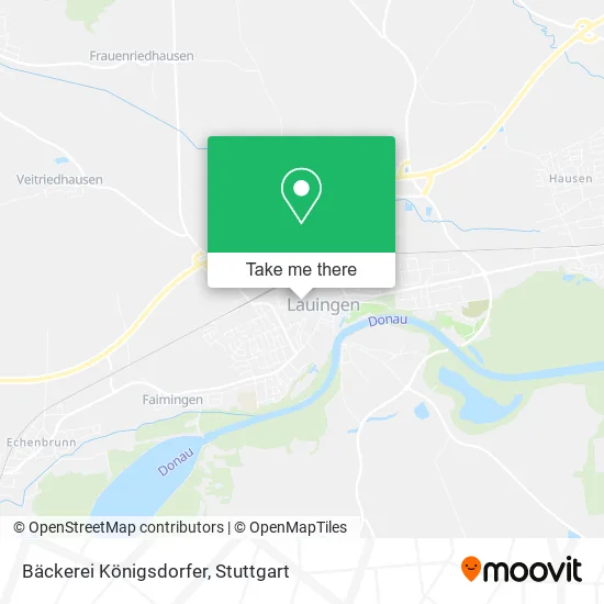 Карта Bäckerei Königsdorfer