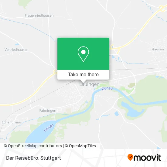 Карта Der Reisebüro