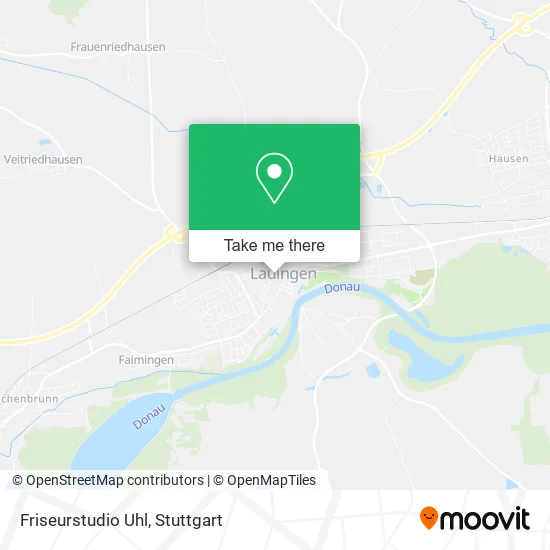 Карта Friseurstudio Uhl