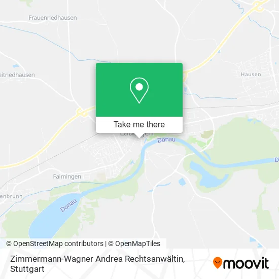 Карта Zimmermann-Wagner Andrea Rechtsanwältin