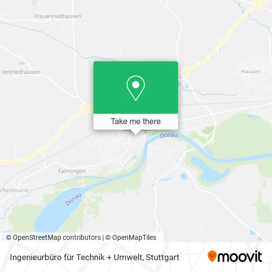 Карта Ingenieurbüro für Technik + Umwelt
