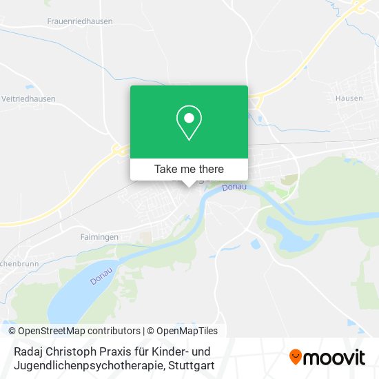 Radaj Christoph Praxis für Kinder- und Jugendlichenpsychotherapie map