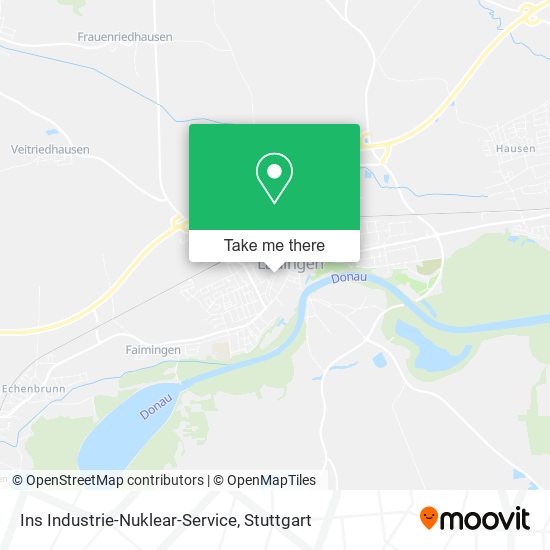 Карта Ins Industrie-Nuklear-Service