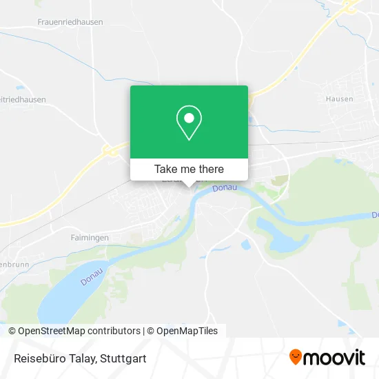 Карта Reisebüro Talay