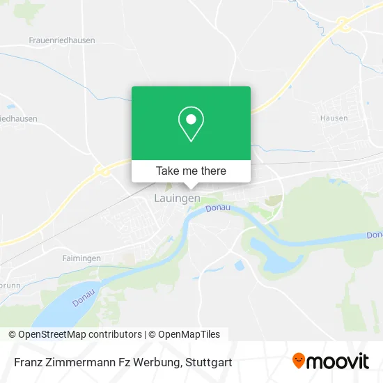 Карта Franz Zimmermann Fz Werbung