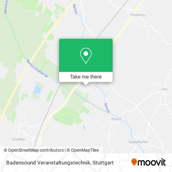 Badensound Veranstaltungstechnik map