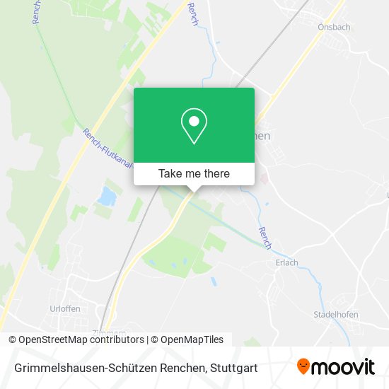 Grimmelshausen-Schützen Renchen map