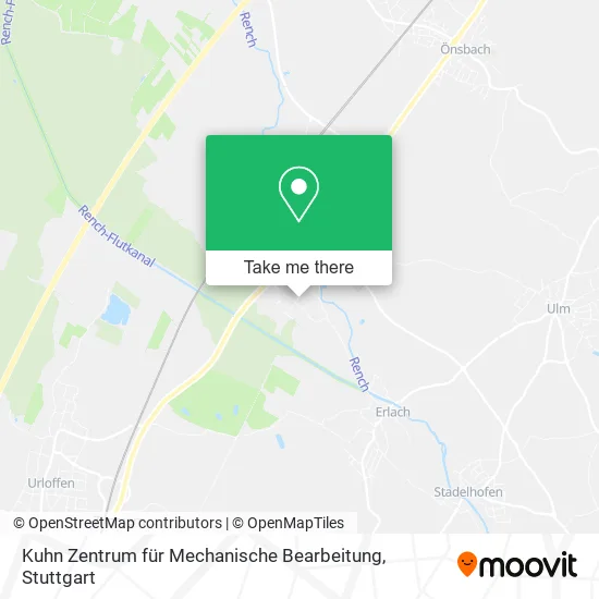Карта Kuhn Zentrum für Mechanische Bearbeitung