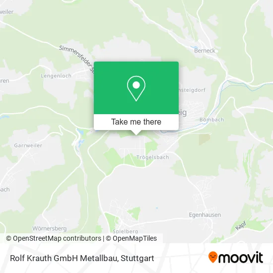 Карта Rolf Krauth GmbH Metallbau