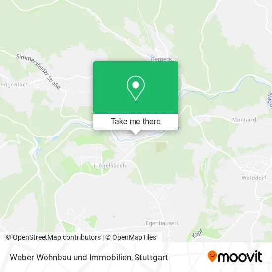 Карта Weber Wohnbau und Immobilien