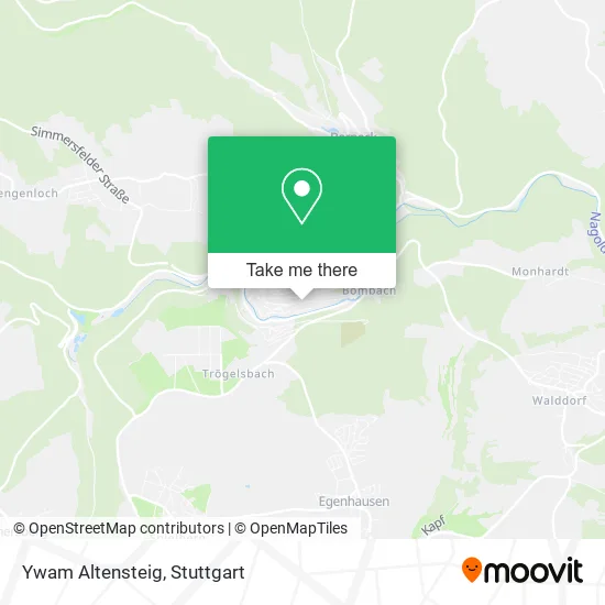 Карта Ywam Altensteig