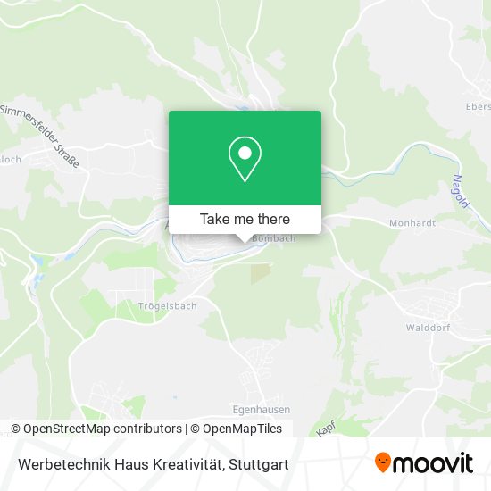 Werbetechnik Haus Kreativität map