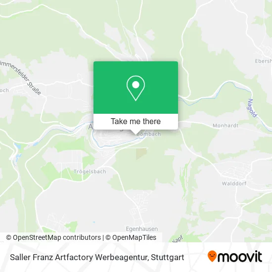 Карта Saller Franz Artfactory Werbeagentur