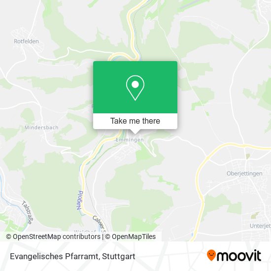 Evangelisches Pfarramt map