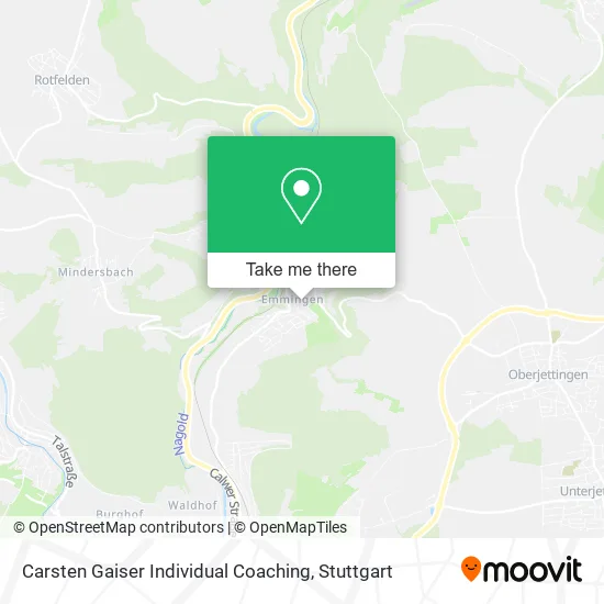 Carsten Gaiser Individual Coaching map