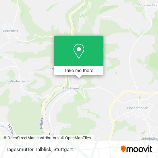 Tagesmutter Talblick map