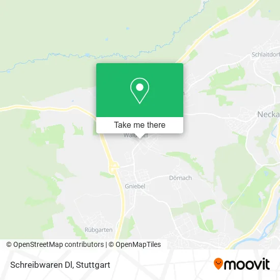 Карта Schreibwaren Dl