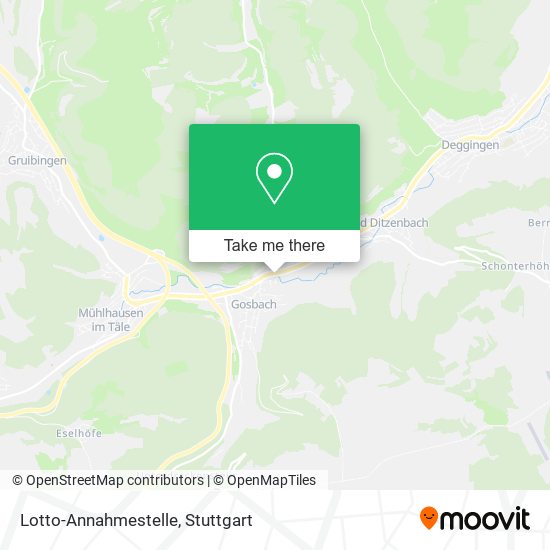 Lotto-Annahmestelle map