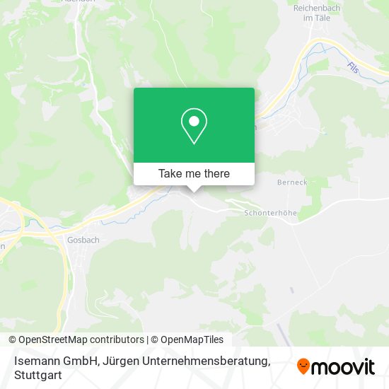 Isemann GmbH, Jürgen Unternehmensberatung map