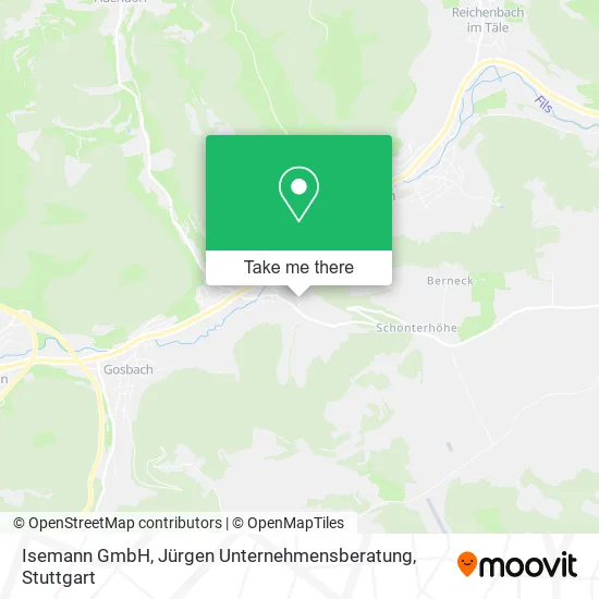 Карта Isemann GmbH, Jürgen Unternehmensberatung