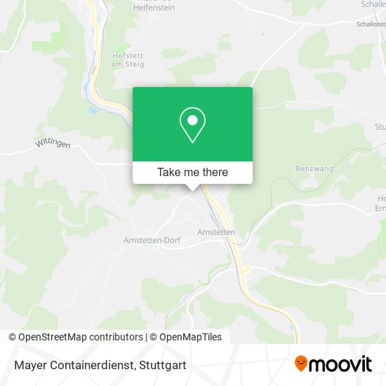 Mayer Containerdienst map