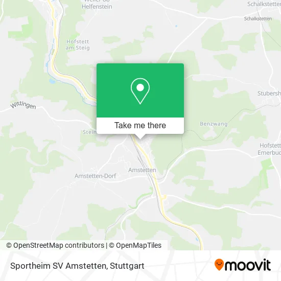 Карта Sportheim SV Amstetten