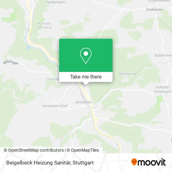Карта Beigelbeck Heizung Sanitär