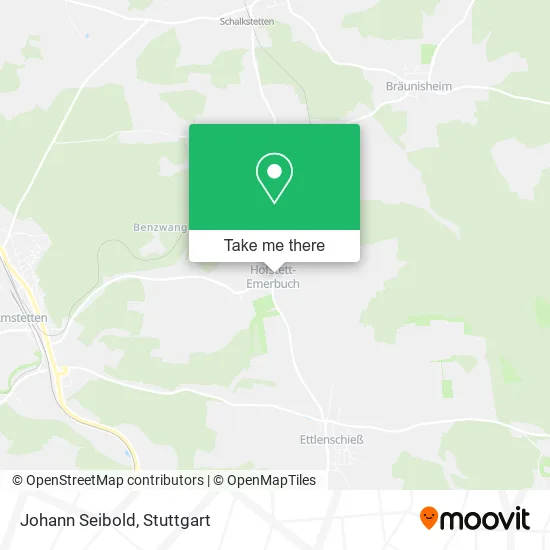 Карта Johann Seibold