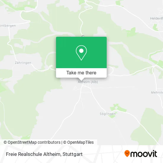 Карта Freie Realschule Altheim