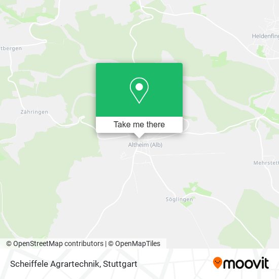 Scheiffele Agrartechnik map