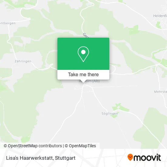Карта Lisa's Haarwerkstatt