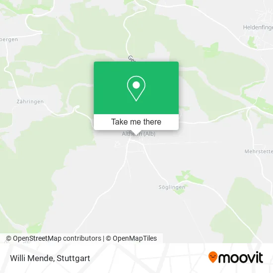 Карта Willi Mende