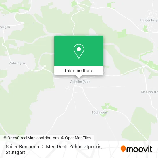 Карта Sailer Benjamin Dr.Med.Dent. Zahnarztpraxis