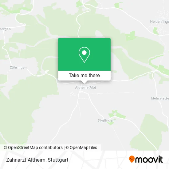 Карта Zahnarzt Altheim