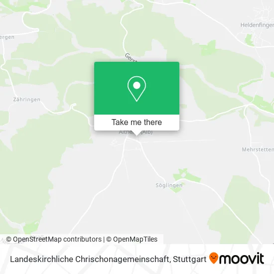 Карта Landeskirchliche Chrischonagemeinschaft