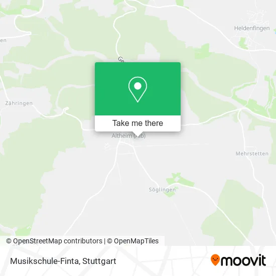 Карта Musikschule-Finta