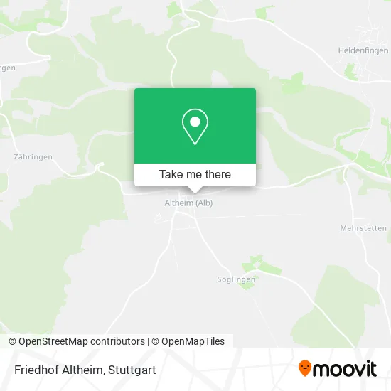 Карта Friedhof Altheim