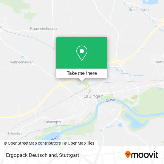 Карта Ergopack Deutschland
