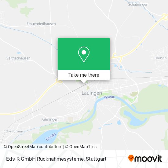 Карта Eds-R GmbH Rücknahmesysteme